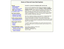 Tablet Screenshot of hexrod.net